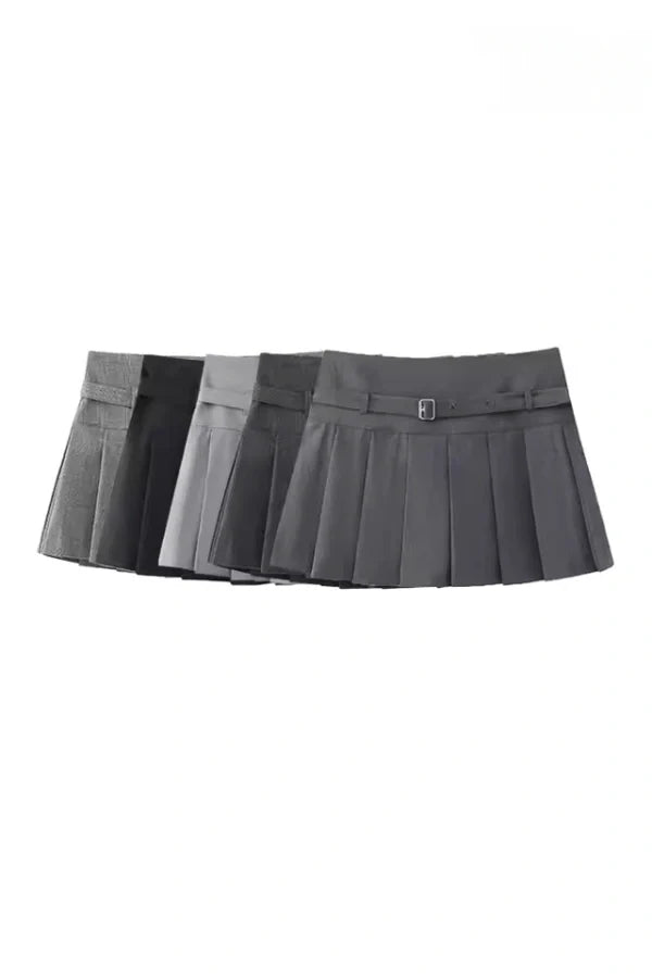 Calista Pleated Mini Skirt