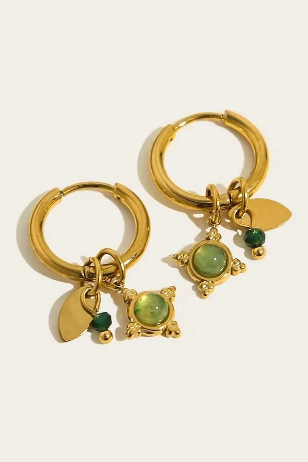 Jinni Golden Hoop Earrings
