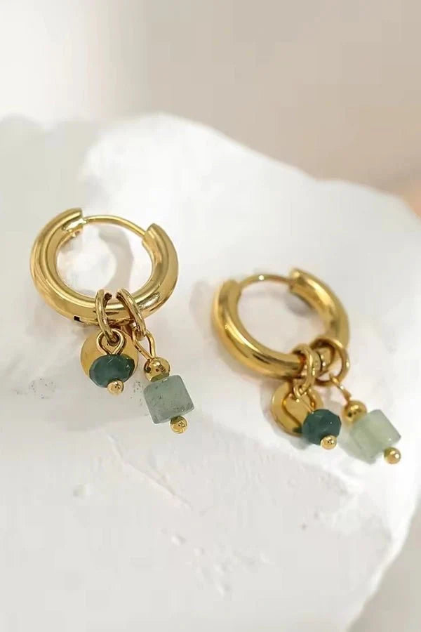 Jinni Golden Hoop Earrings