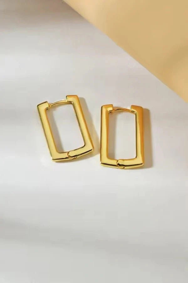 Lilou Rectangular Hoop Earrings