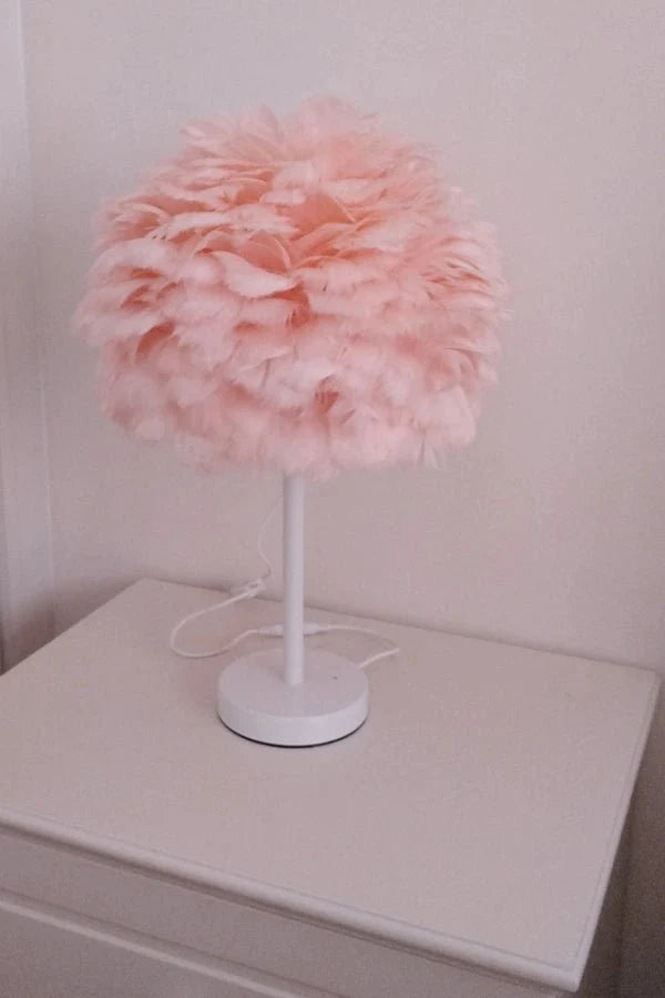 Feather Lamp