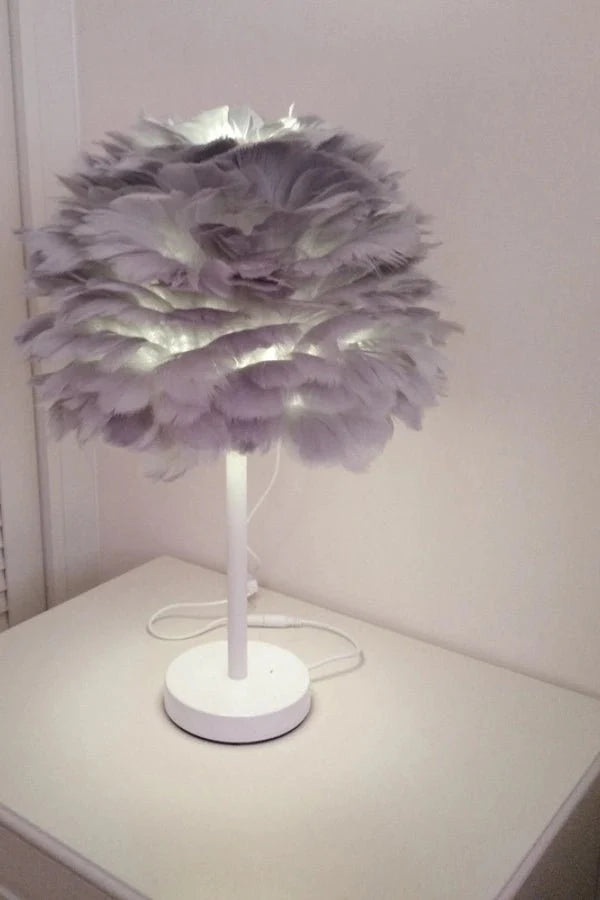 Feather Lamp