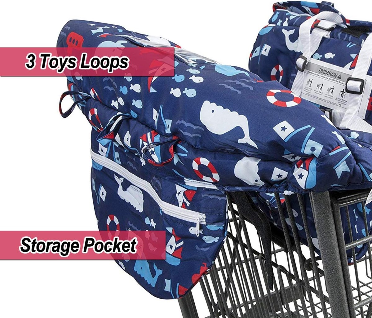 Ramona Portable 2-in-1 Shopping Cart