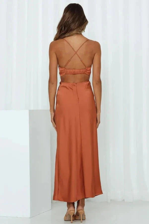 terracotta, copper, lustrous, silky, elegant silhouette, and golden hour