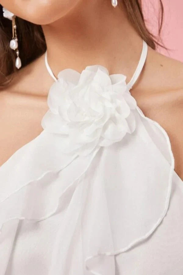 ethereal," "flowy," "chiffon," "lightweight," "celebration," and "romantic" throughout the product page copy and meta descriptions