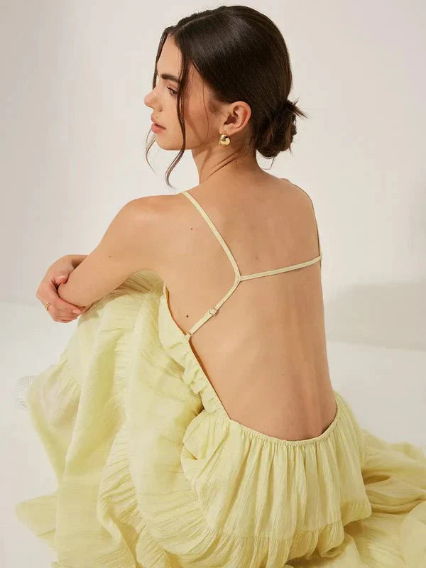 resort wear," "bohemian chic," "effortless elegance," "garden party attire," and "lightweight summer dress