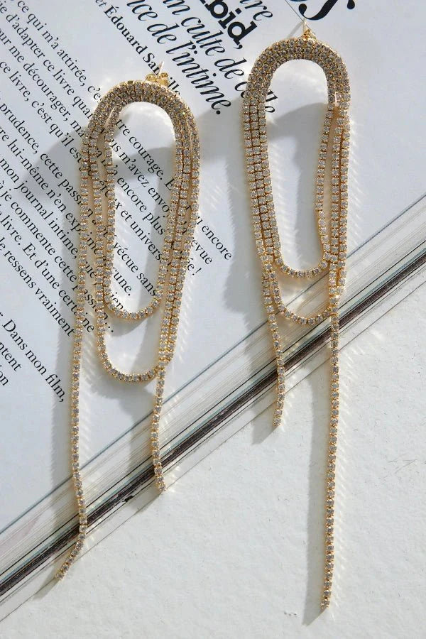 Genesis Gold-Plated Earrings