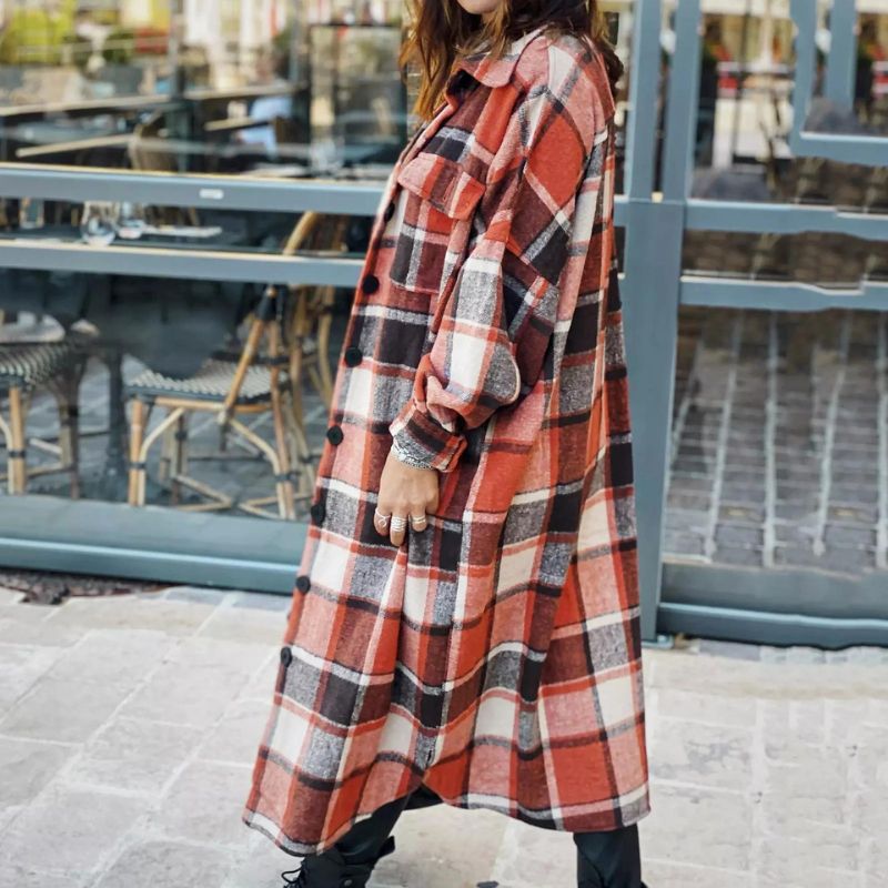 Chemise à carreaux Ynez