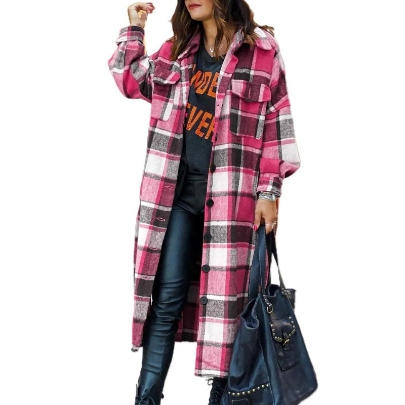 Chemise à carreaux Ynez