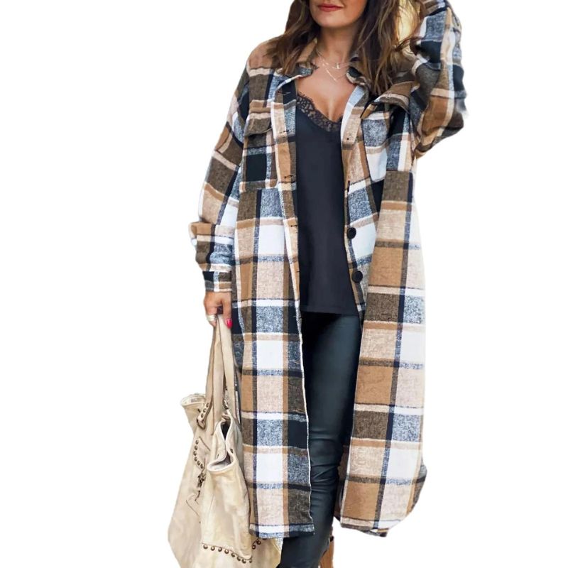 Chemise à carreaux Ynez