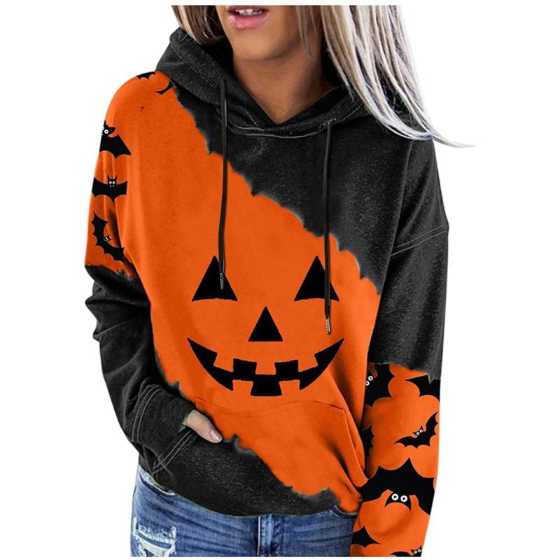 Alice Hoodie Halloween Impression citrouille