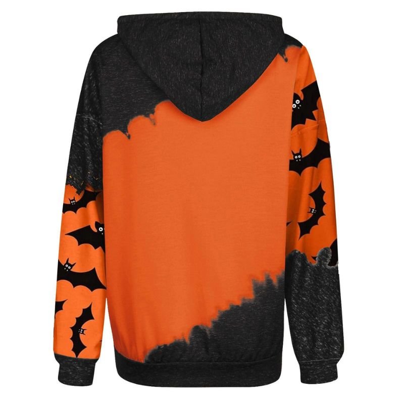 Alice Hoodie Halloween Impression citrouille