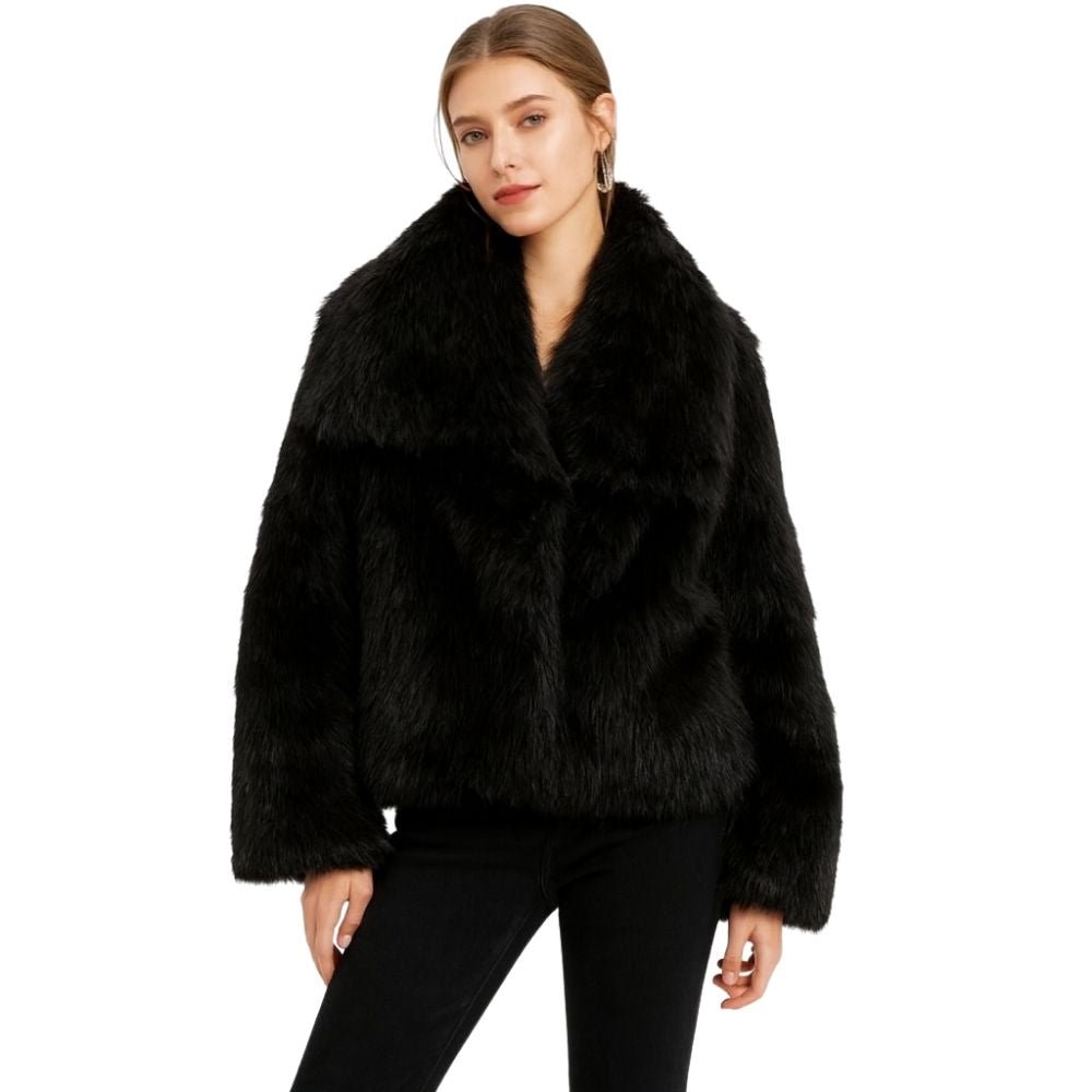 cruelty-free fashion, ethical outerwear, sustainable luxury, winter wardrobe essential, capsule collection piece, evening jacket, chic layering