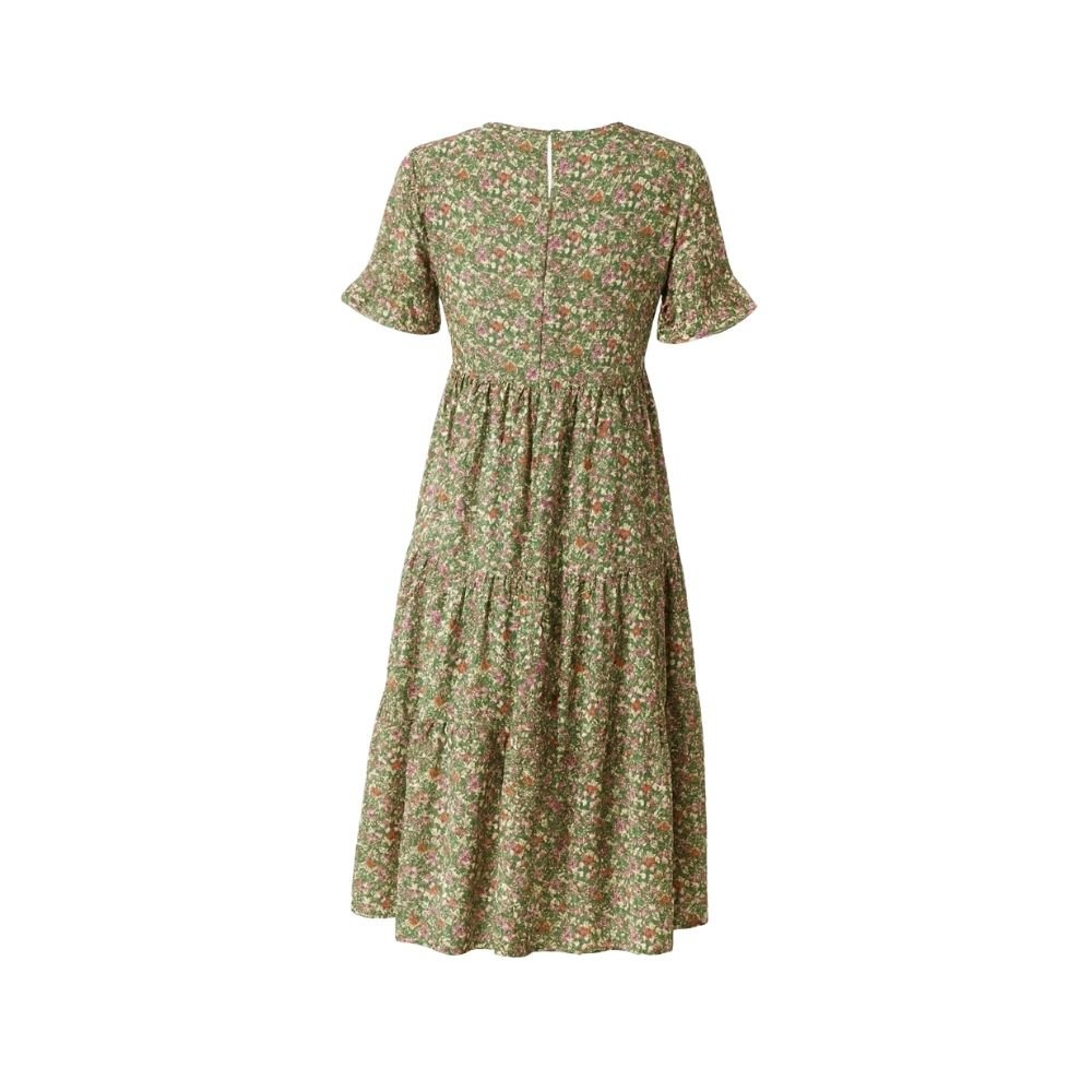 Kouvr floral dress on a white background