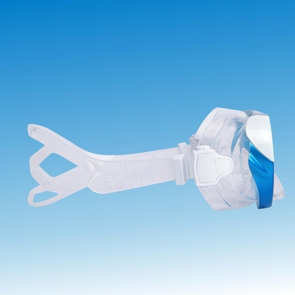 anti-leak," "panoramic view," "ocean exploration," "pool swimming," "beach vacation essential," "comfortable fit," and "easy breathing