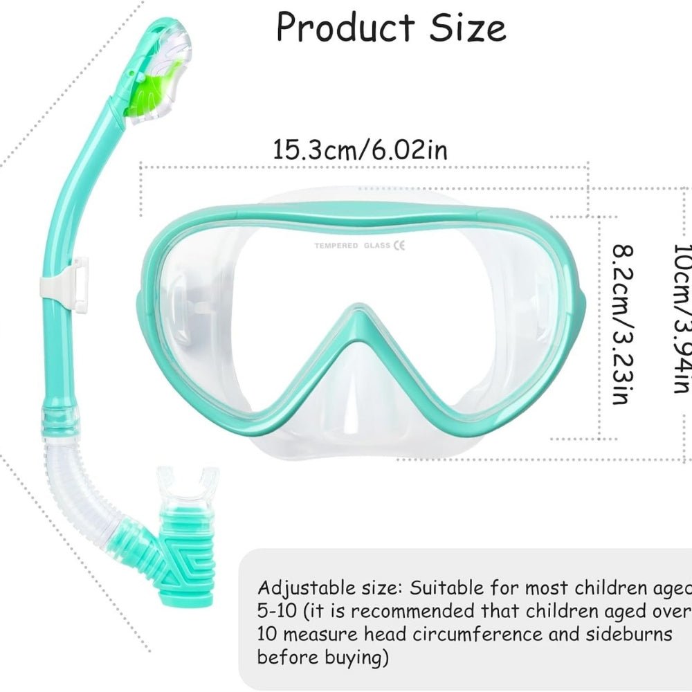 anti-leak," "panoramic view," "ocean exploration," "pool swimming," "beach vacation essential," "comfortable fit," and "easy breathing