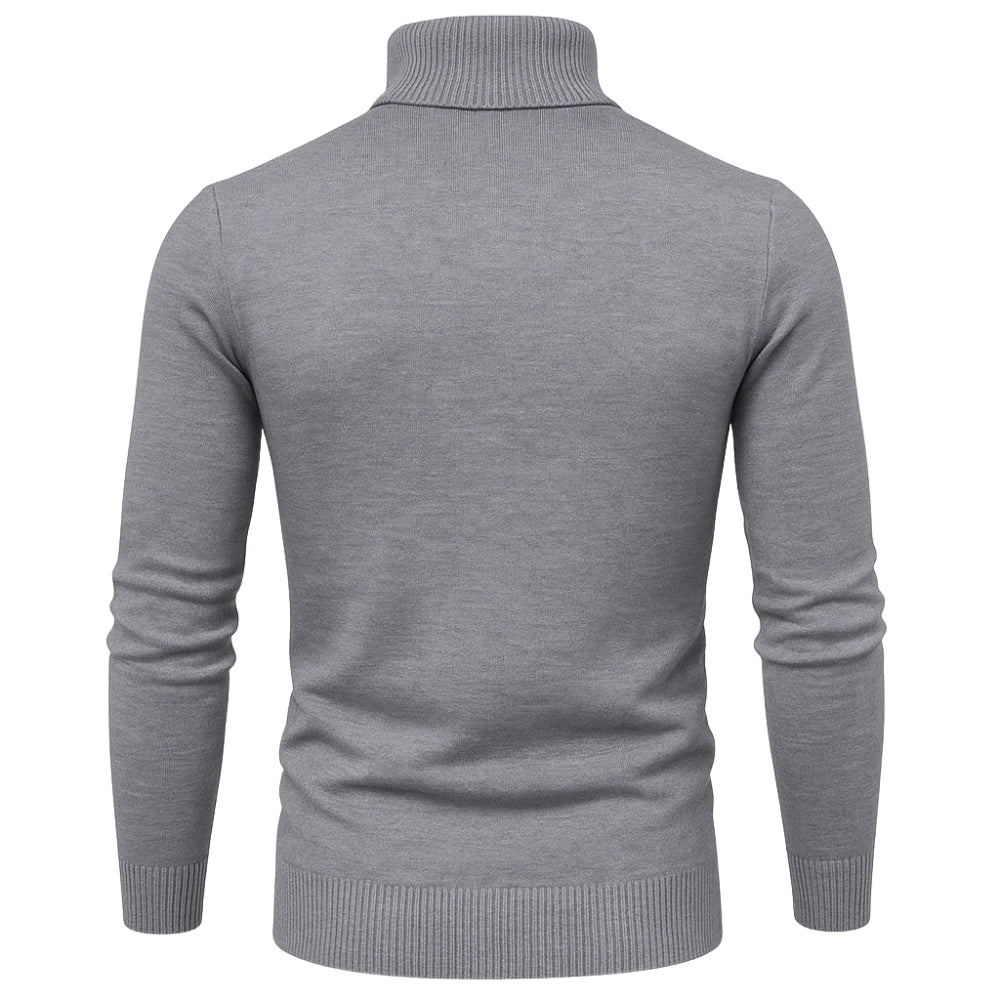 Men's fine-knit sweater, smart casual winter top, fall layering piece, sophisticated knitwear