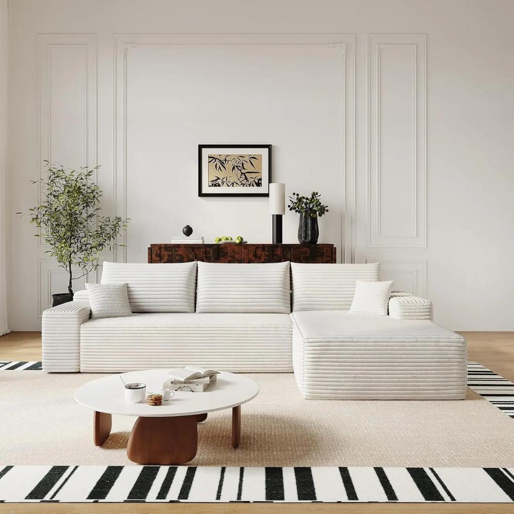 'plush', 'cradle-like comfort', 'ergonomic design', 'pet-friendly fabric', and 'minimalist aesthetic'