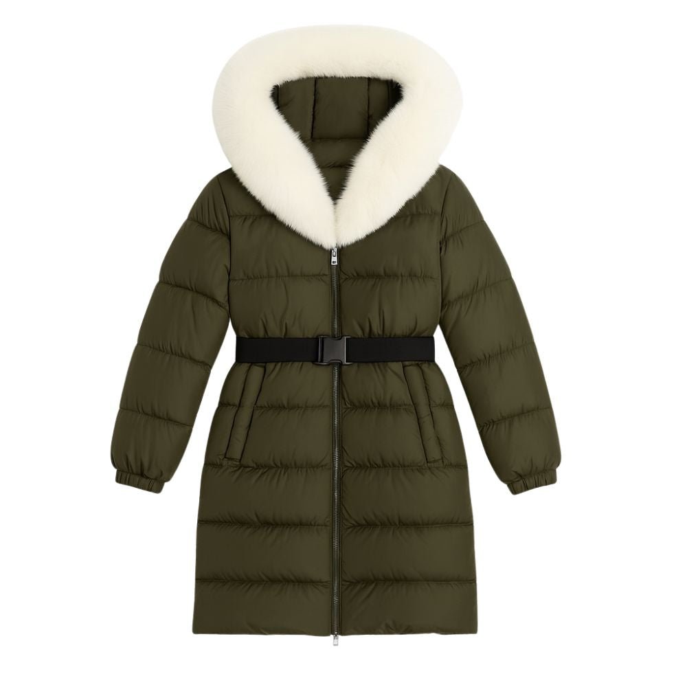 "quilted coat", "investment outerwear", "cold weather essential"
