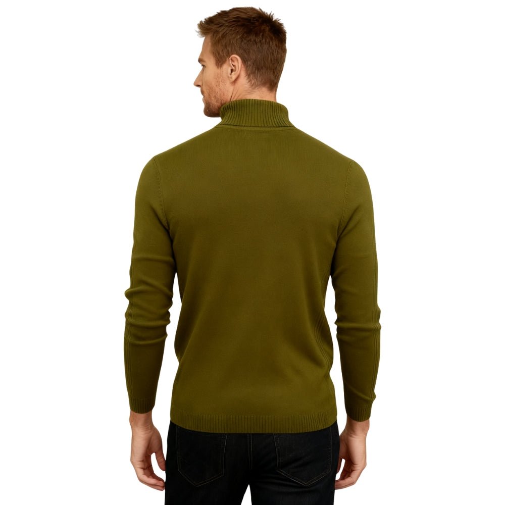 roll neck," "fine-gauge knit," "pullover," "men's high neck sweater," "layering essential," and "merino base layer.