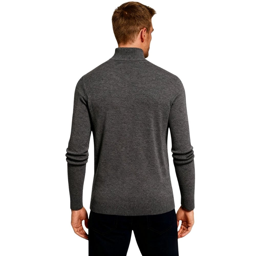 business casual essentials," "transitional knitwear," "layering piece for fall," and "men's smart casual.