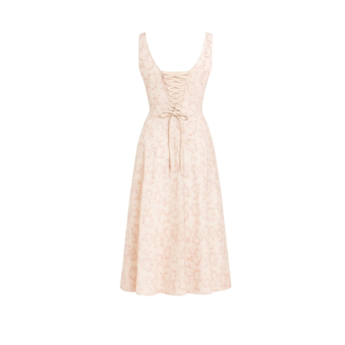 Light Pink floral dress on a white background