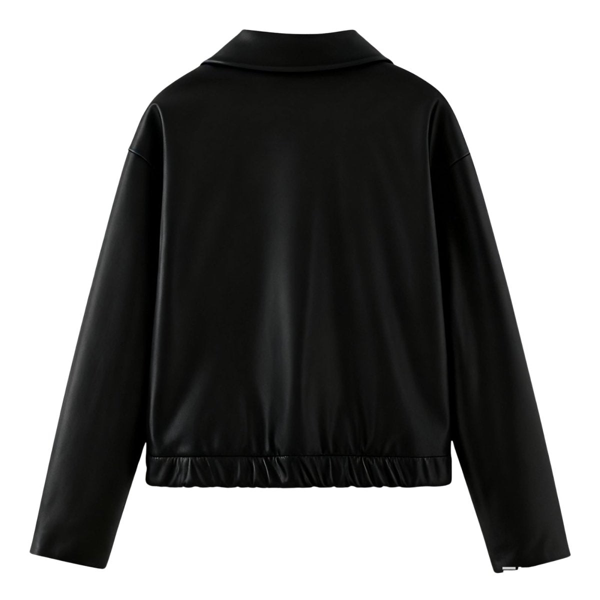 Black Kouvr jacket on a white background