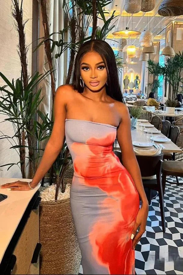 sculpting," "silhouette," "artistic," "vibrant hues," "resort-ready," "evening affair," "statement piece," "stretch-jersey," and "ankle-length