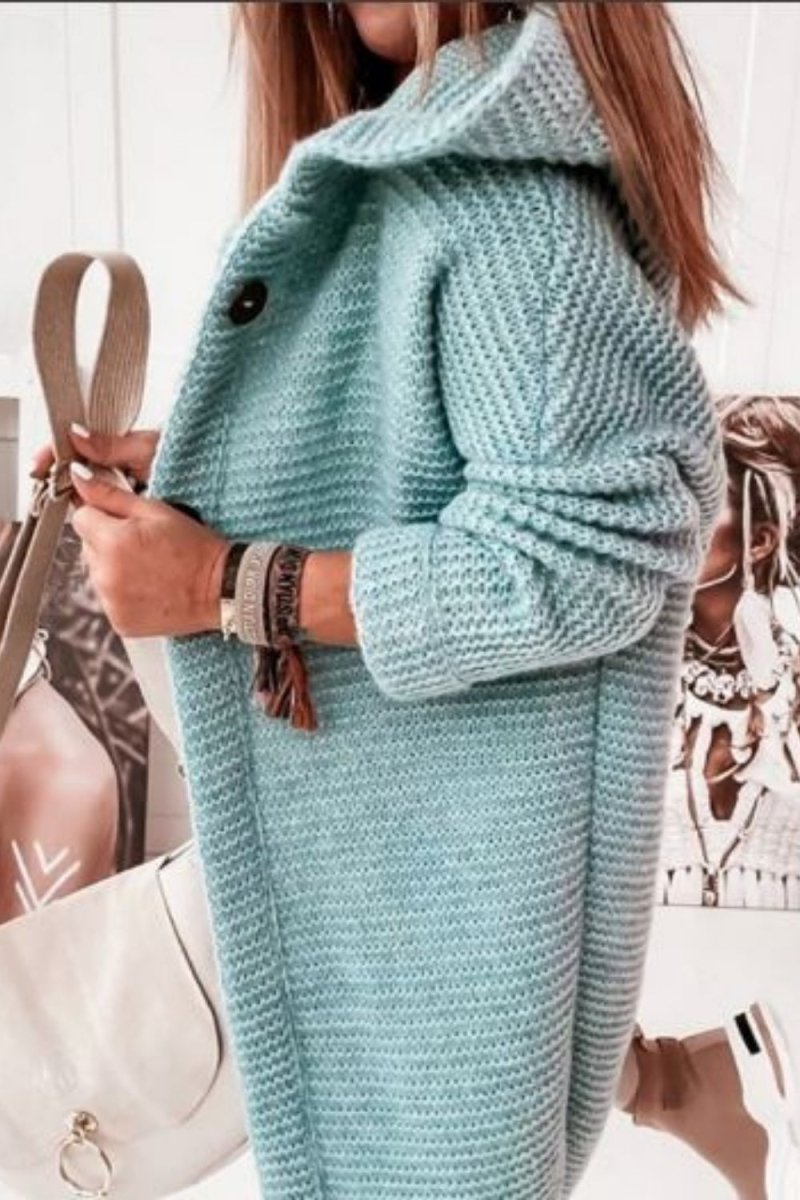 Ribbed duster cardigan
- Cozy loungewear coat
- Transitional spring outerwear
- Knee-length sweater jacket
- Luxury casual knitwear
- Minimalist hooded sweater