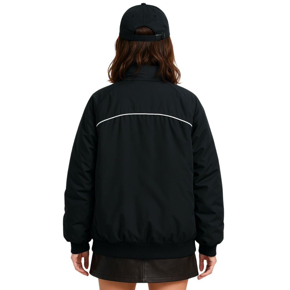 Motorsport Aesthetic, Y2K Moto Jacket, Embroidered Outerwear, Biker Core Fashion, Streetwear Jacket