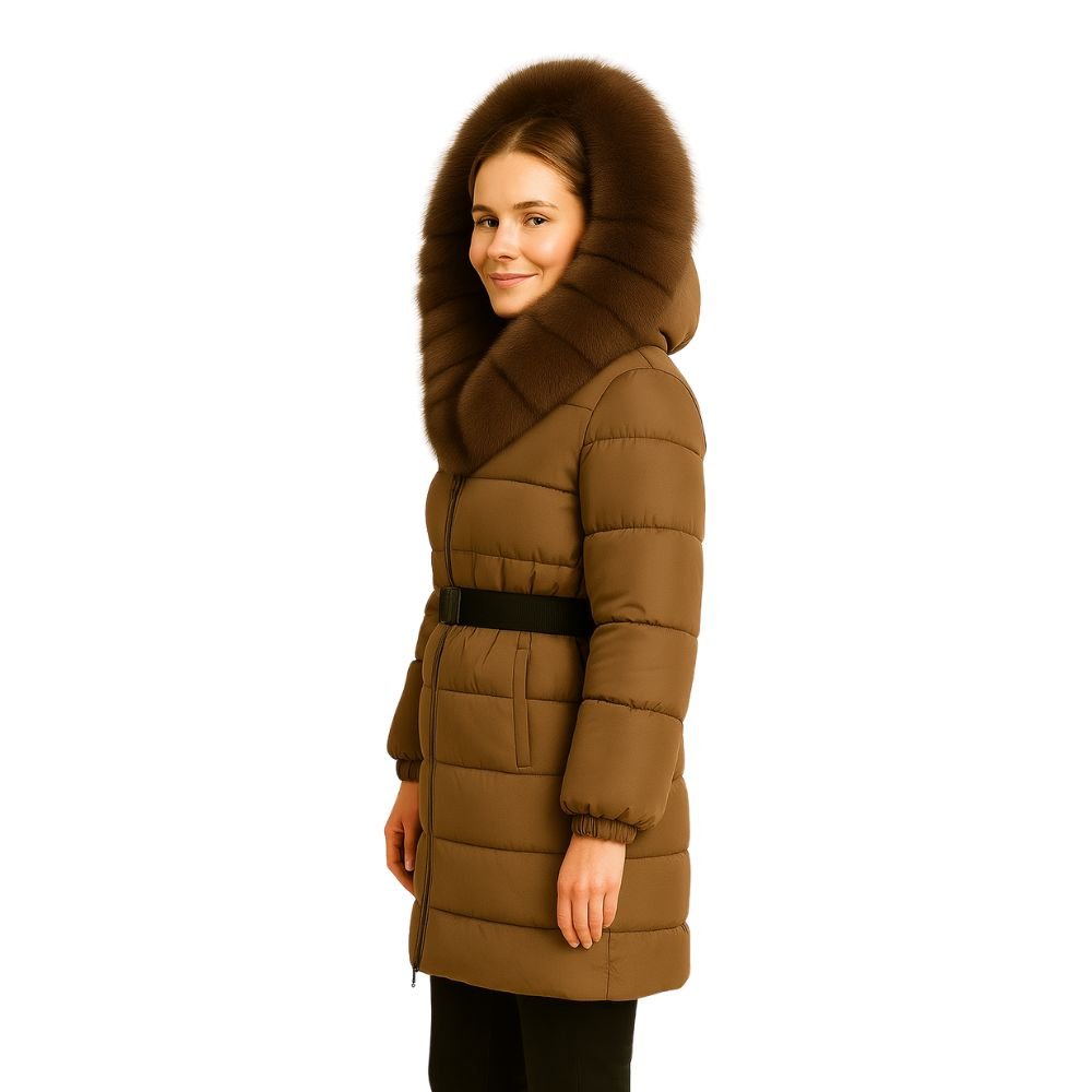 "quiet luxury", "investment piece", "sustainable silk", "Italian made", and "seasonless outerwear"