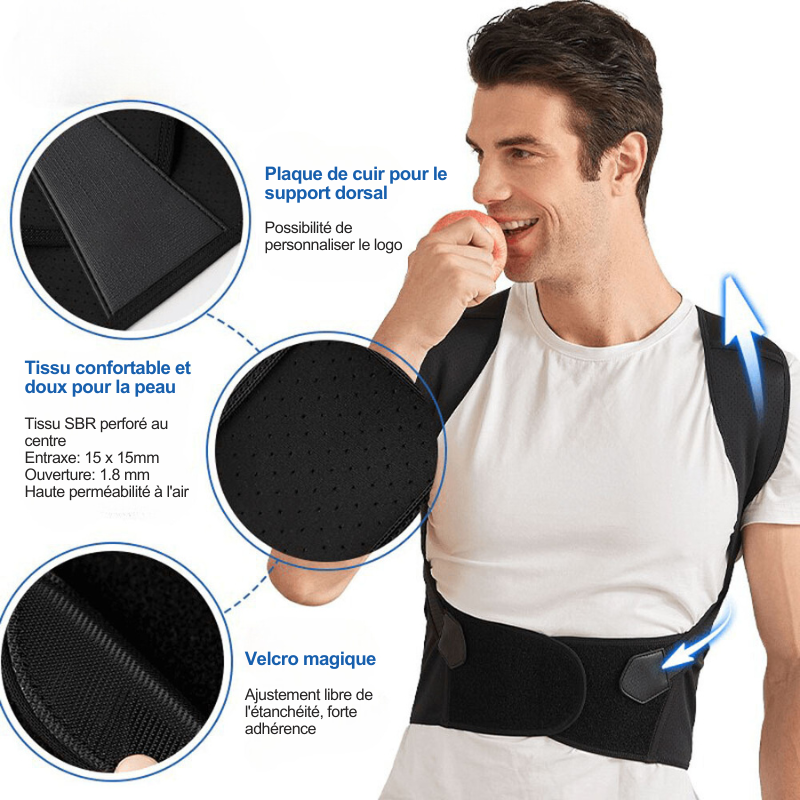 Ceinture de posture dorsale