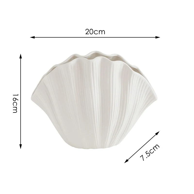 Vase en forme de coquillage