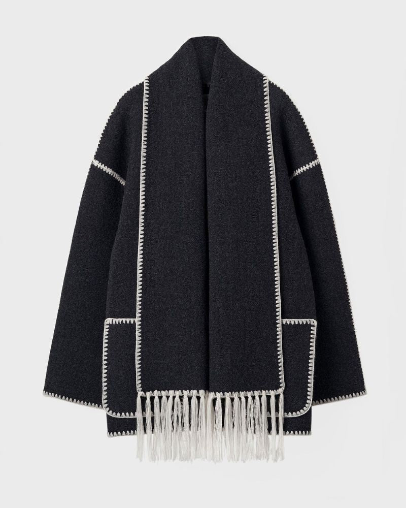 Veste à foulard Medea