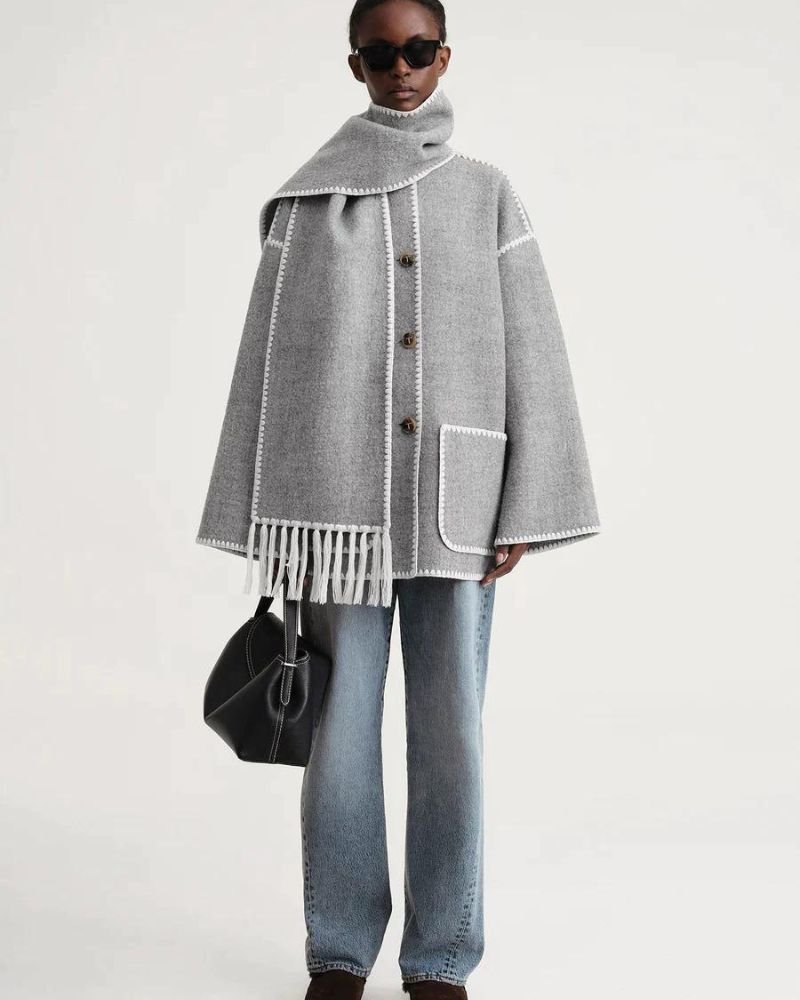 Veste à foulard Medea