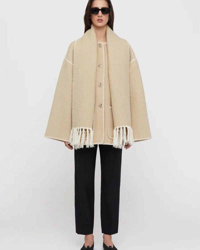 Veste à foulard Medea