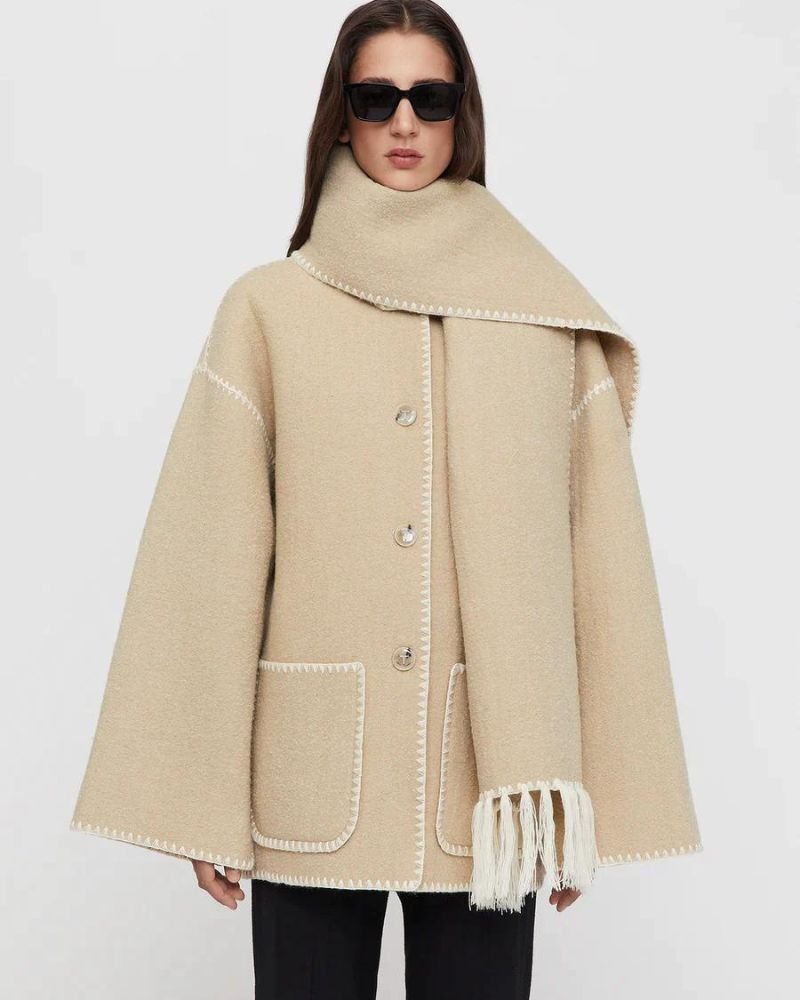 Veste à foulard Medea