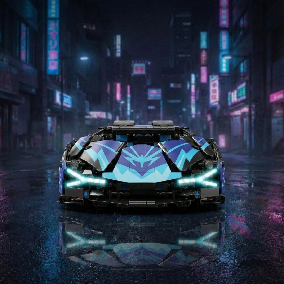Cyberpunk Spectre Supercar