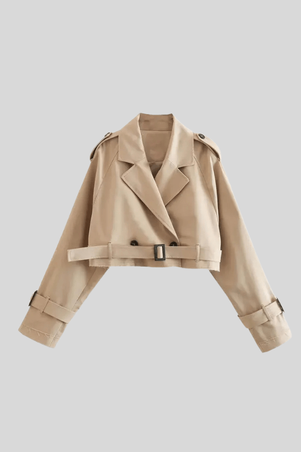 Eve Cropped Trench
