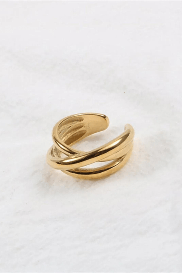 Intertwined Gold Ring