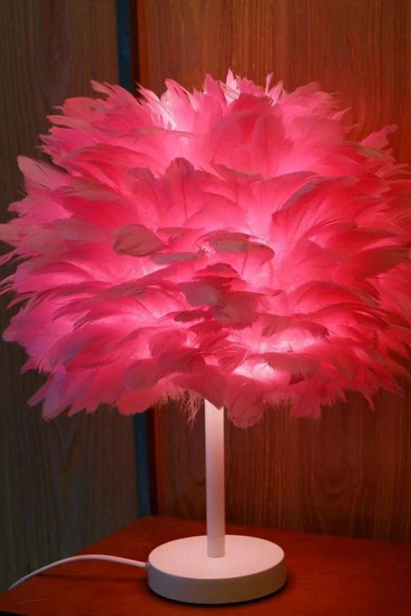 Feather Lamp