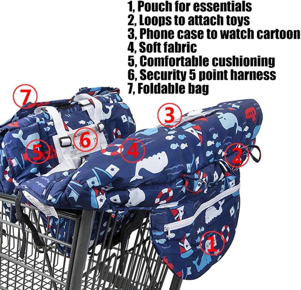 Ramona Portable 2-in-1 Shopping Cart