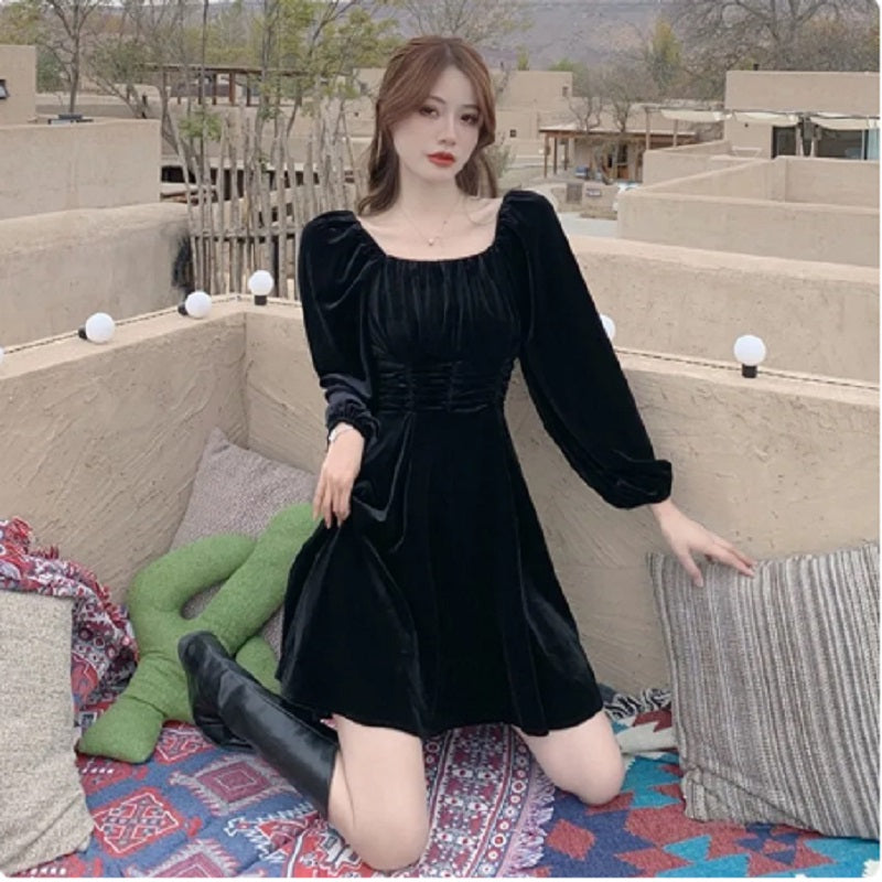 Jayda Robe en velours