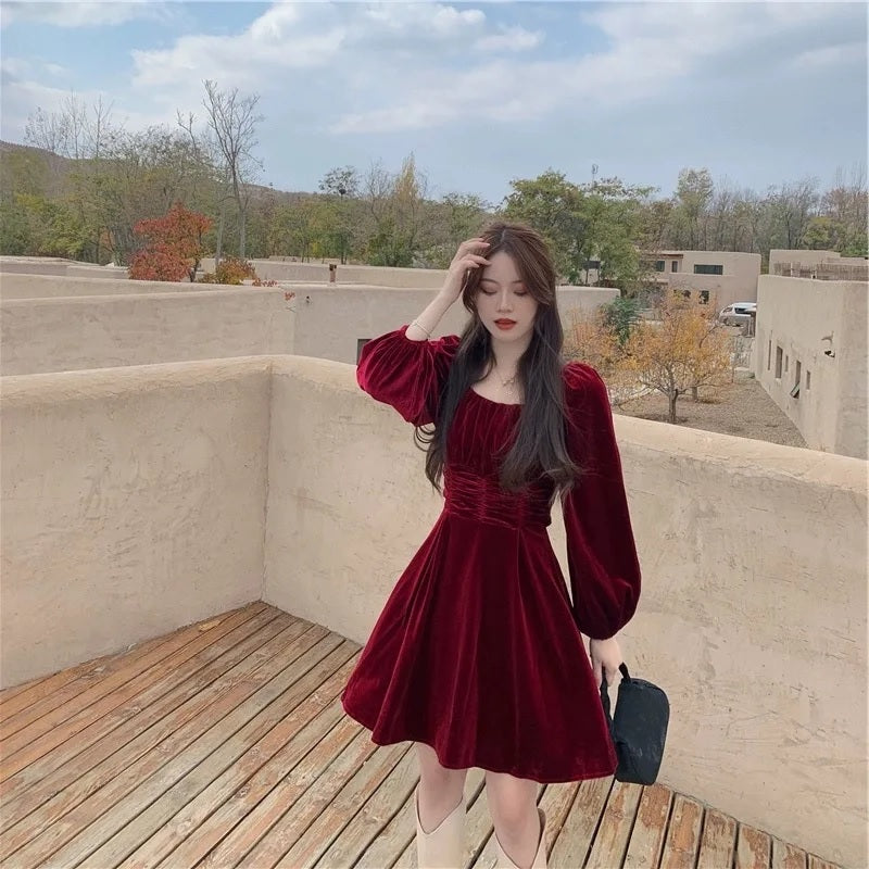 Jayda Robe en velours