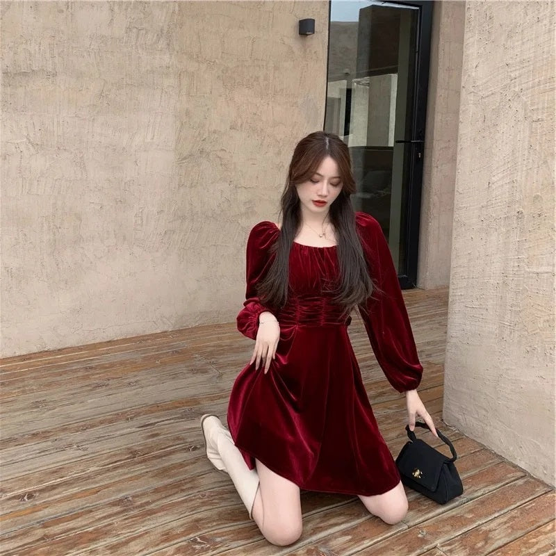 Jayda Robe en velours