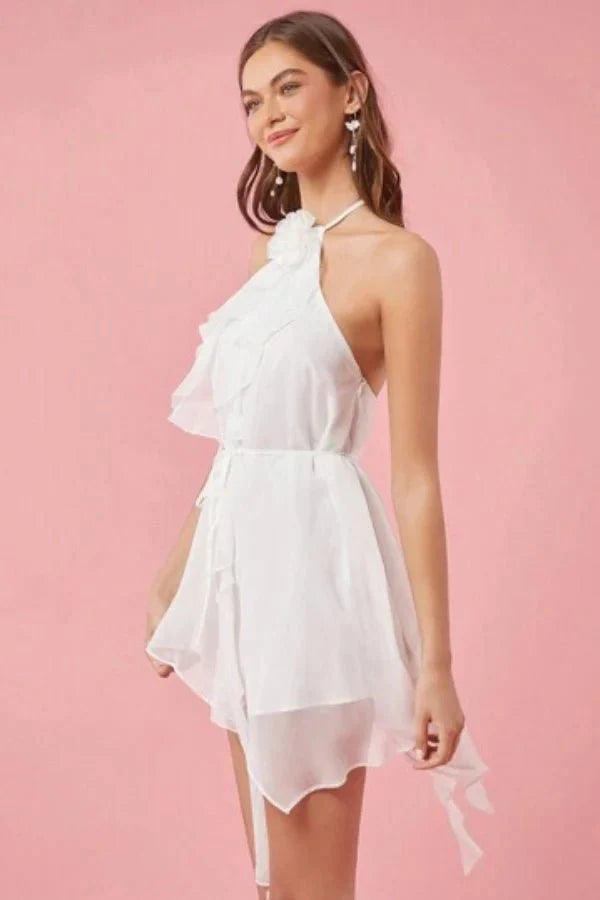 ethereal," "flowy," "chiffon," "lightweight," "celebration," and "romantic" throughout the product page copy and meta descriptions