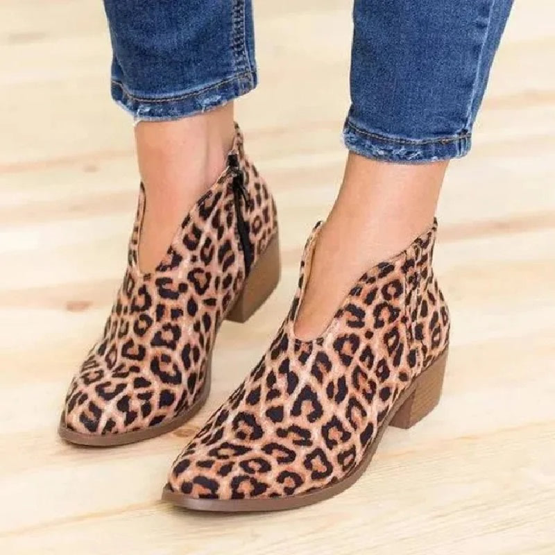 Lea Bottes à coupe en V