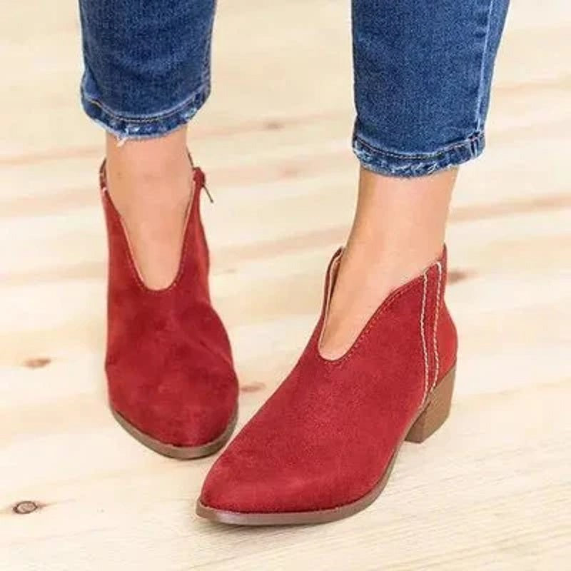 Lea Bottes à coupe en V