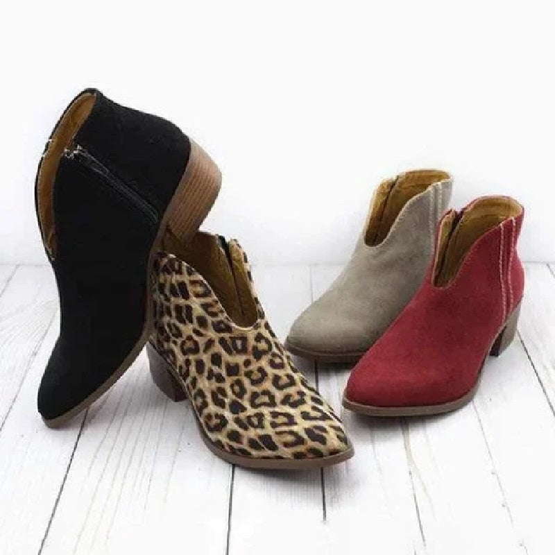 Lea Bottes à coupe en V