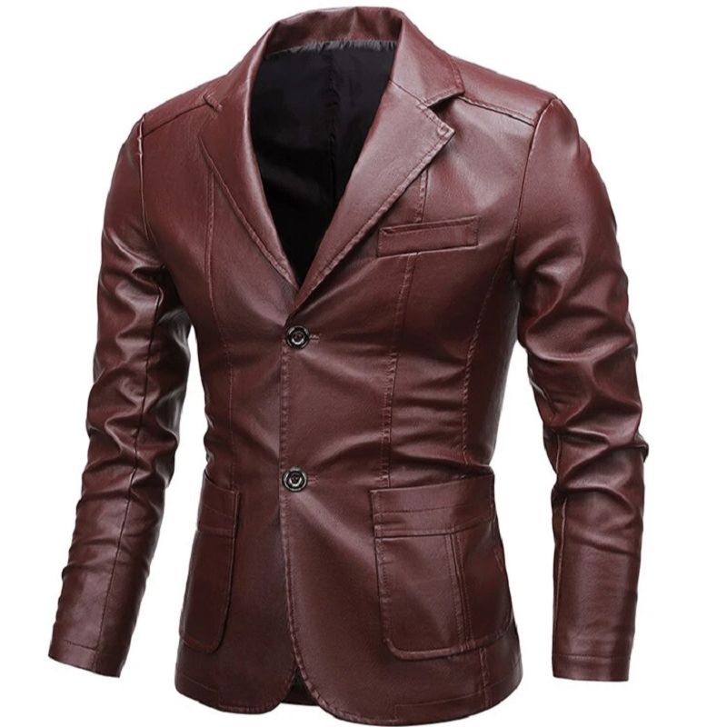 Luke Veste en cuir